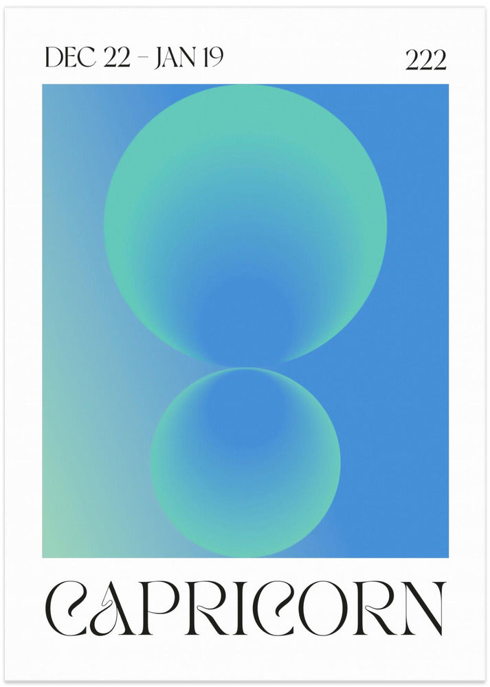 Capricorn Essence - Art Print by Valeria Castillo