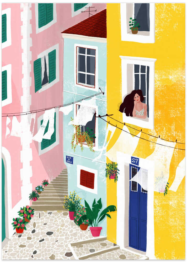 Chillin - Art Print by Maja Tomljanovic
