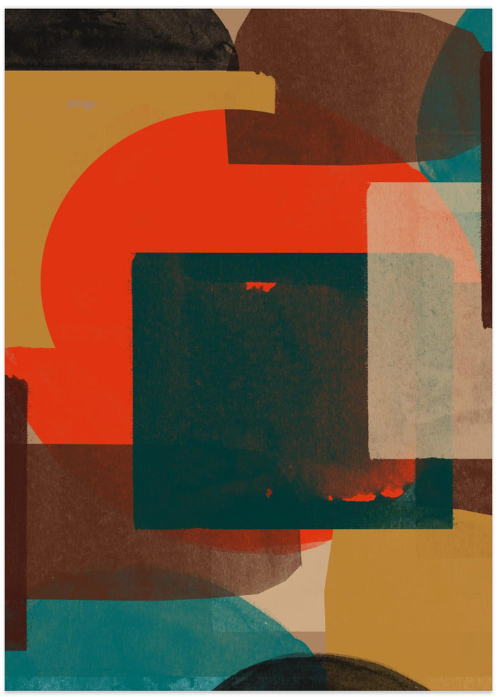 Shapes in Harmony - Art Print by THE MIUUS STUDIO
