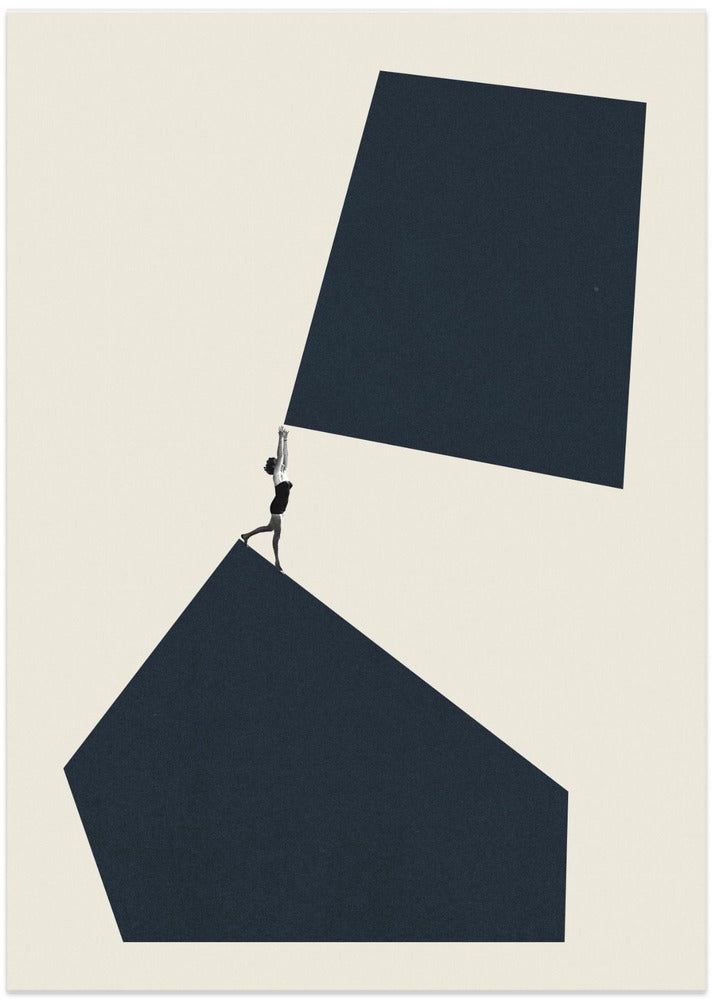 Reaching higher - Art Print by Maarten Léon
