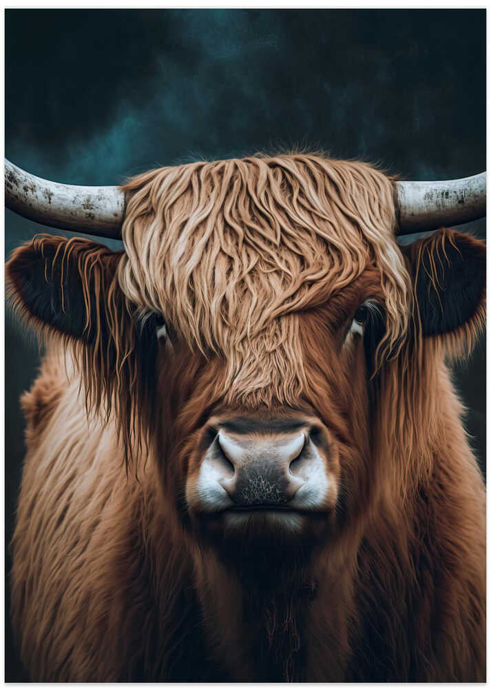 Majestic Highlander - Art Print by Treechild