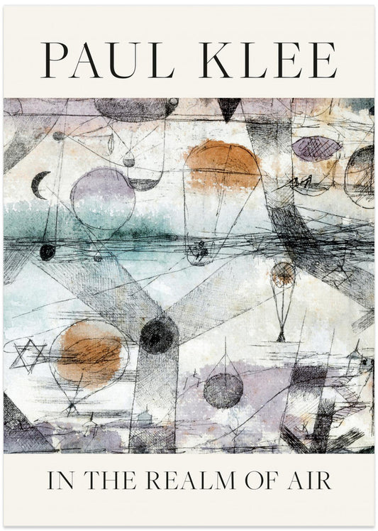 In the Realm of Air 1917 - Art Print by Paul Klee
