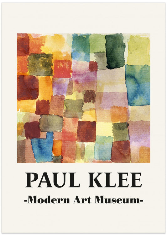 Untitled 1914 - Art Exhibition Print by Paul Klee