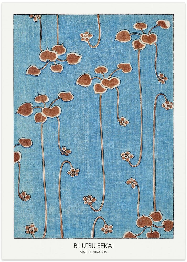 Vine Illustration - Art Print by Bijutsu Sekai