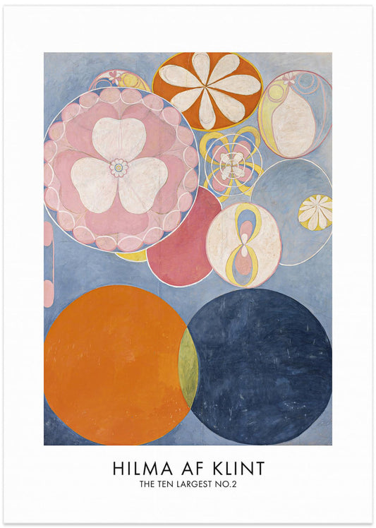 The Ten Largest No.2 Poster - Art Print by Hilma Af Klint