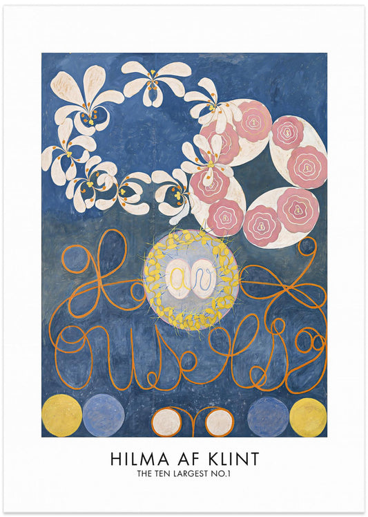 The Ten Largest No.1 Poster - Art Print by Hilma Af Klint