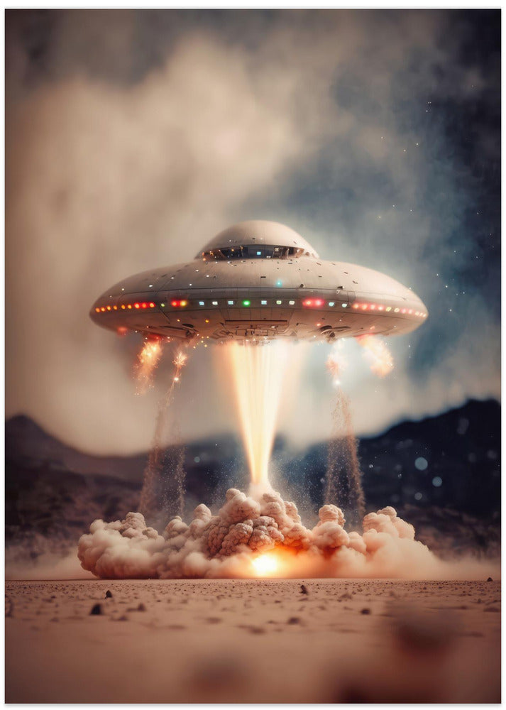 Galactic Ascent - Art Print by Treechild