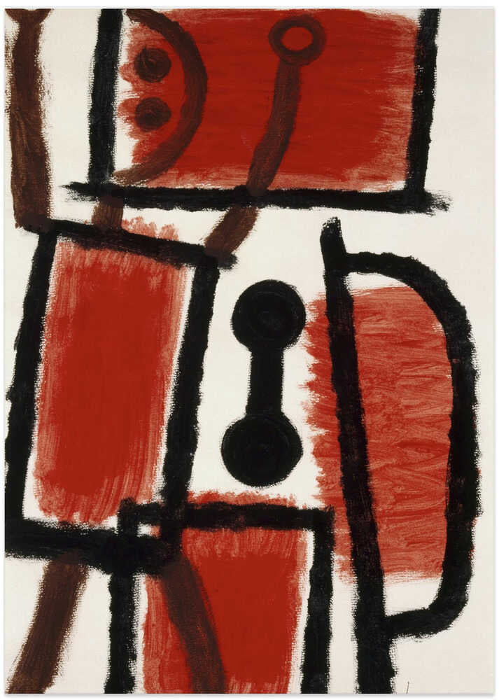 Locksmith 1940 - Art Print by Paul Klee