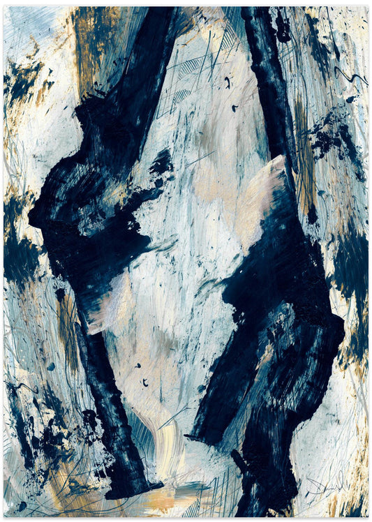 Glacier - Art Print by Dan Hobday