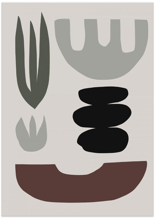 Shapes - Art Print by Dan Hobday