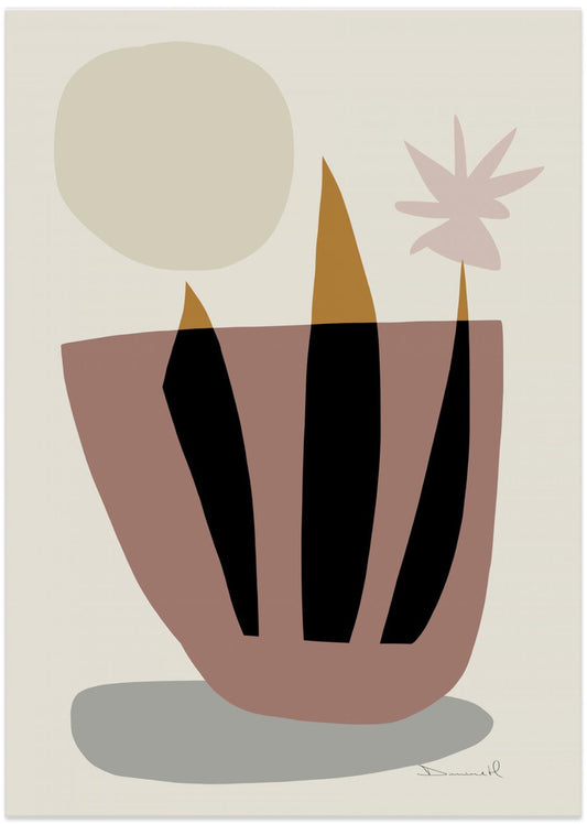Plant Cutting - Art Print by Dan Hobday