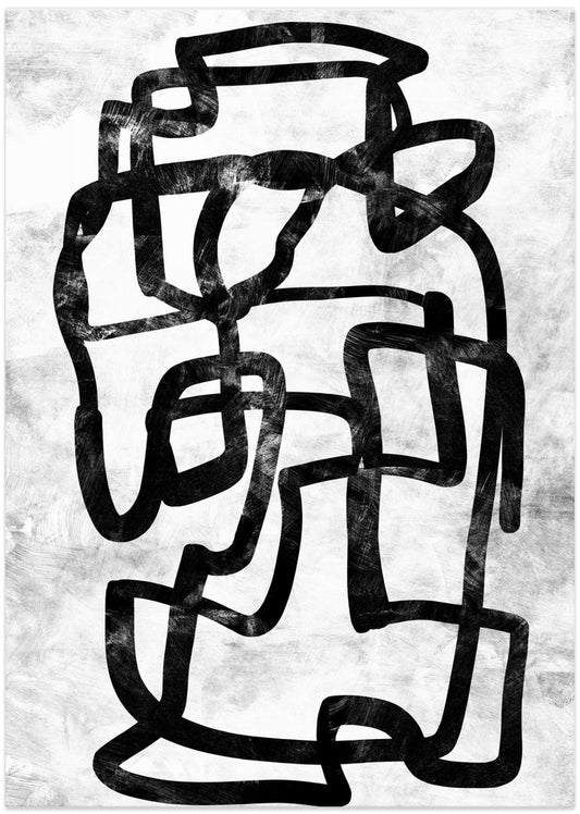 Storyline - Art Print by Dan Hobday