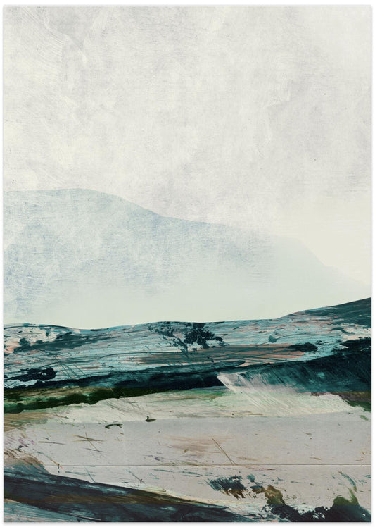 Mountains - Art Print by Dan Hobday