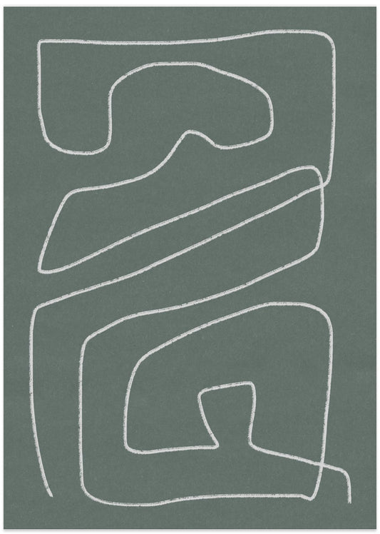 Labyrinth - Art Print by Dan Hobday