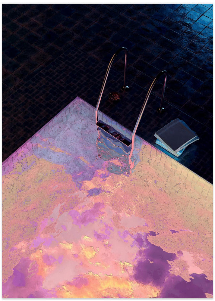VAPORPOOL - Art Print by CosmoZach