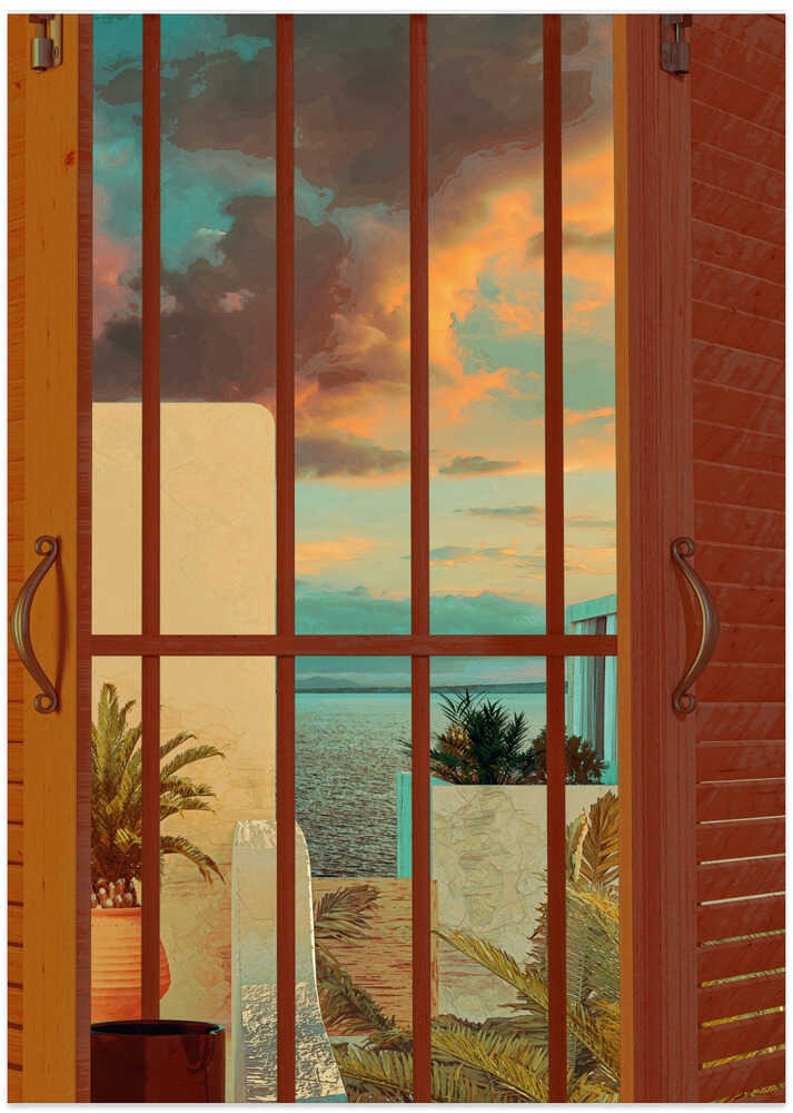 OPEN WINDOW - Art Print by CosmoZach