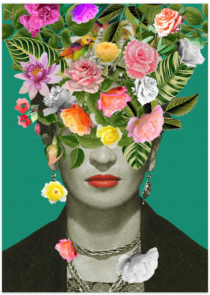 Floral Frida - Art Print by Frida Floral Studio
