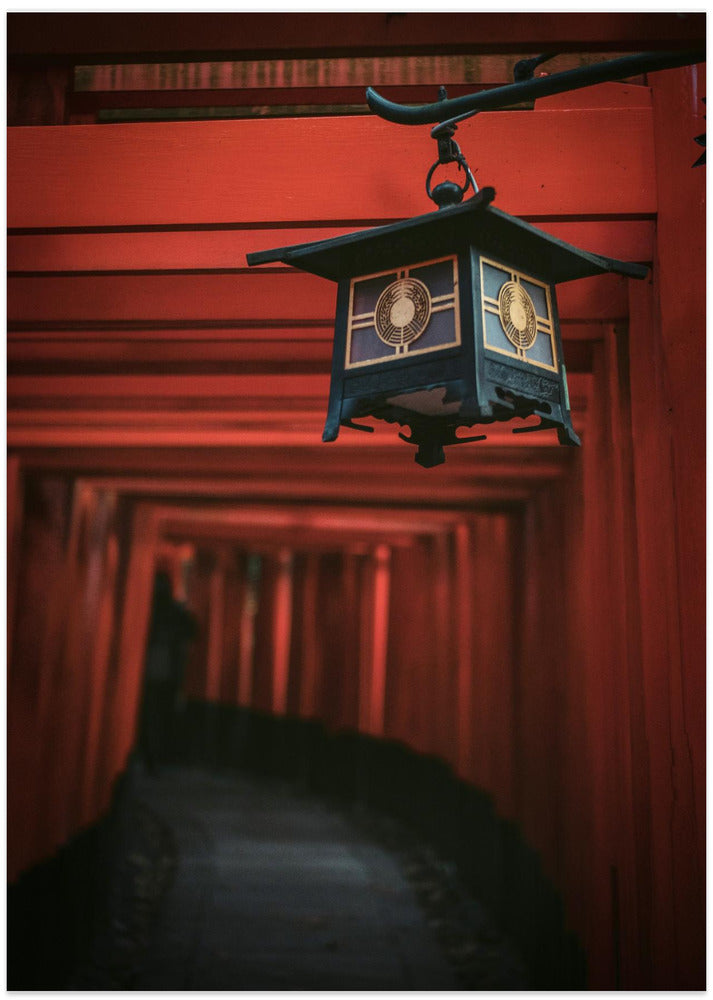 Golden Lantern - Art Print by Fadil Roze