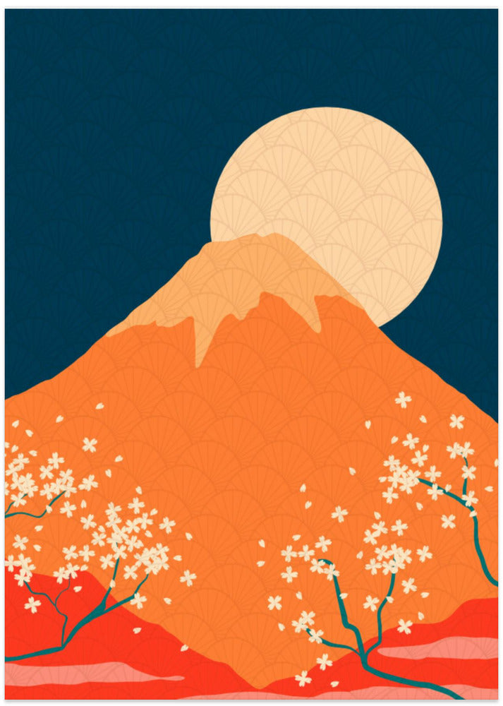 Night Blossom - Art Print by Fadil Roze