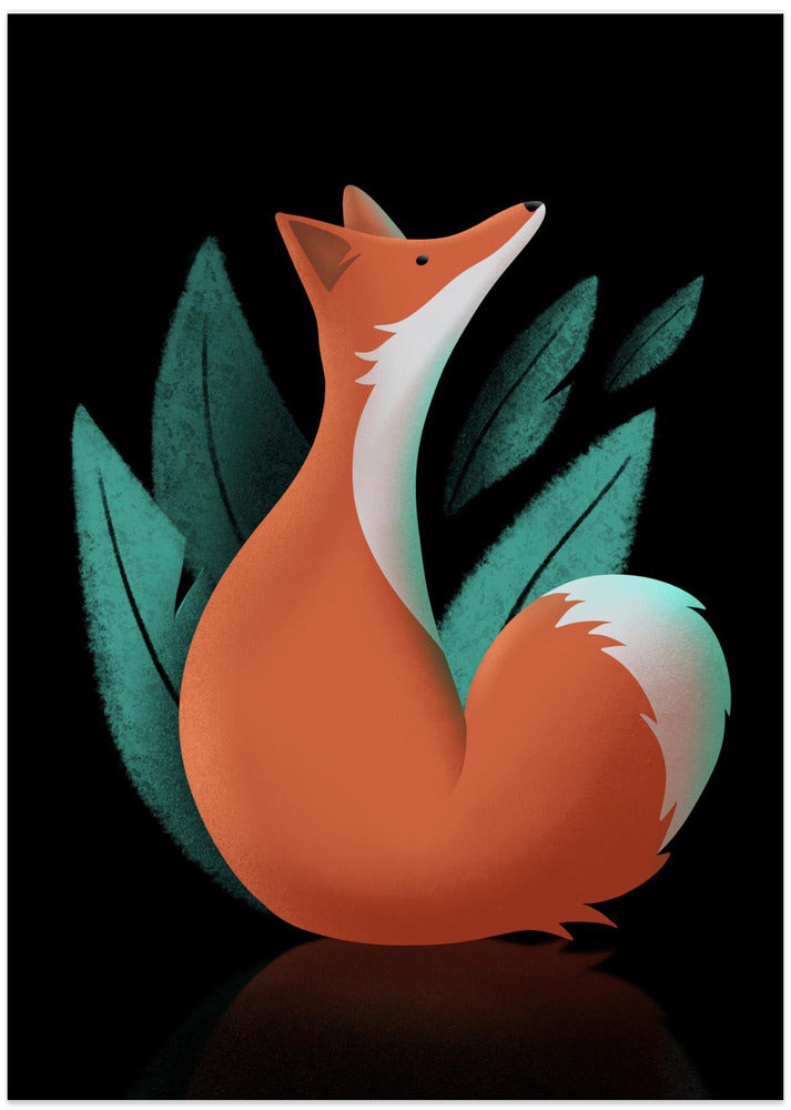 Foxy Trot - Art Print by Fadil Roze