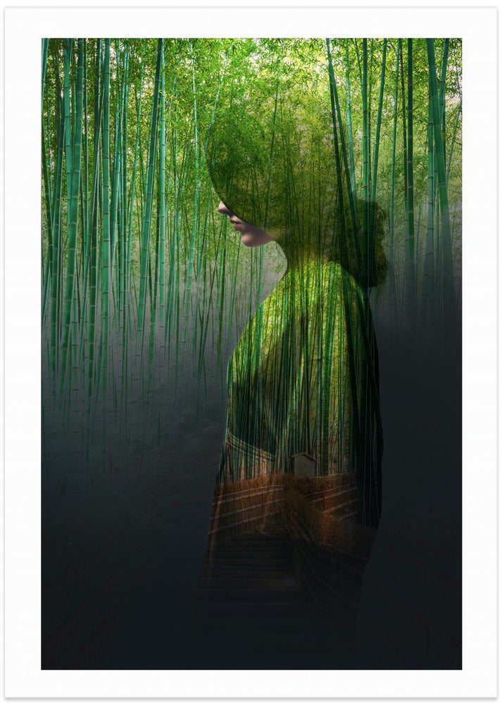 Kiyoto Kimono - Art Print by Fadil Roze