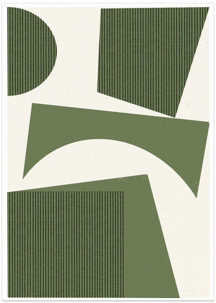 Geometric Harmony - Art Print by THE MIUUS STUDIO