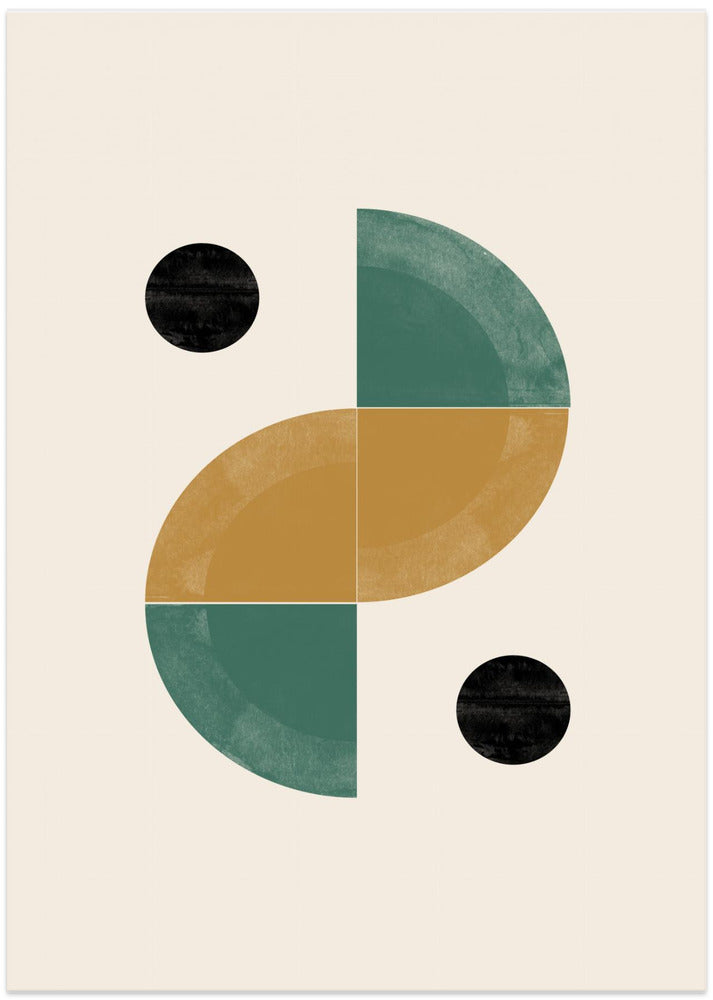 Geometric Harmony - Art Print by THE MIUUS STUDIO