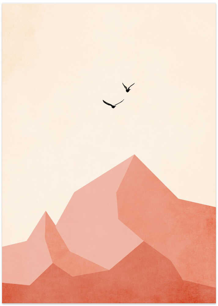 Zugspitze, Eins - Art Print by Kubistika