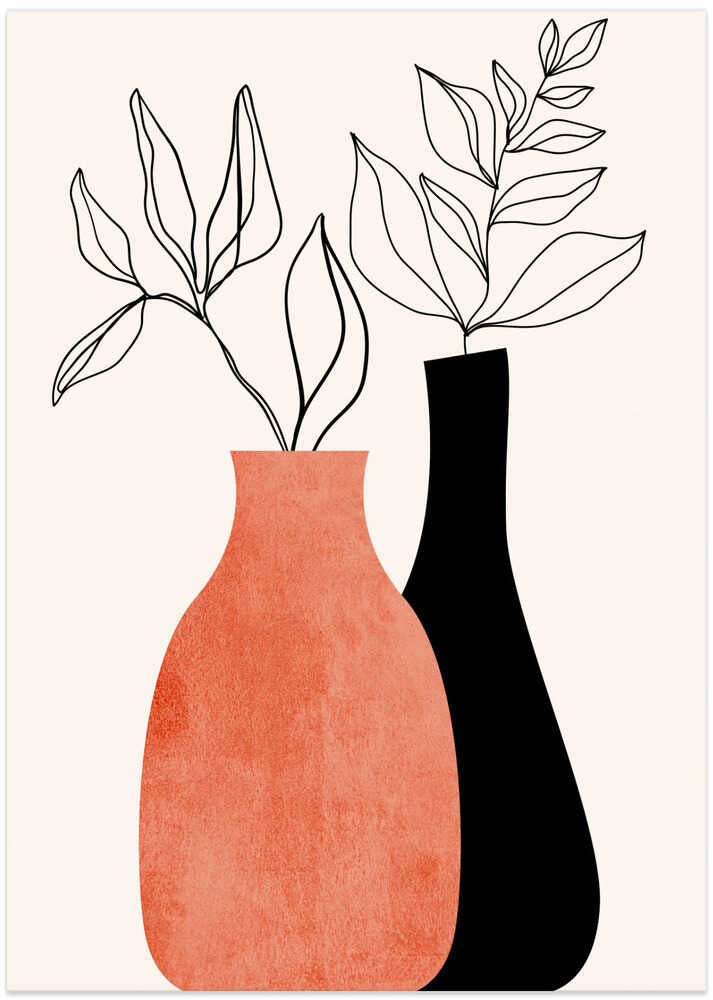 Madame & Monsieur - Art Print by Kubistika