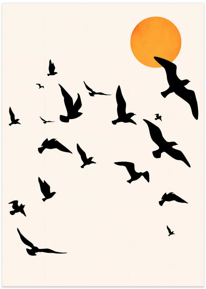 Dancing In the Sky - Art Print by Kubistika