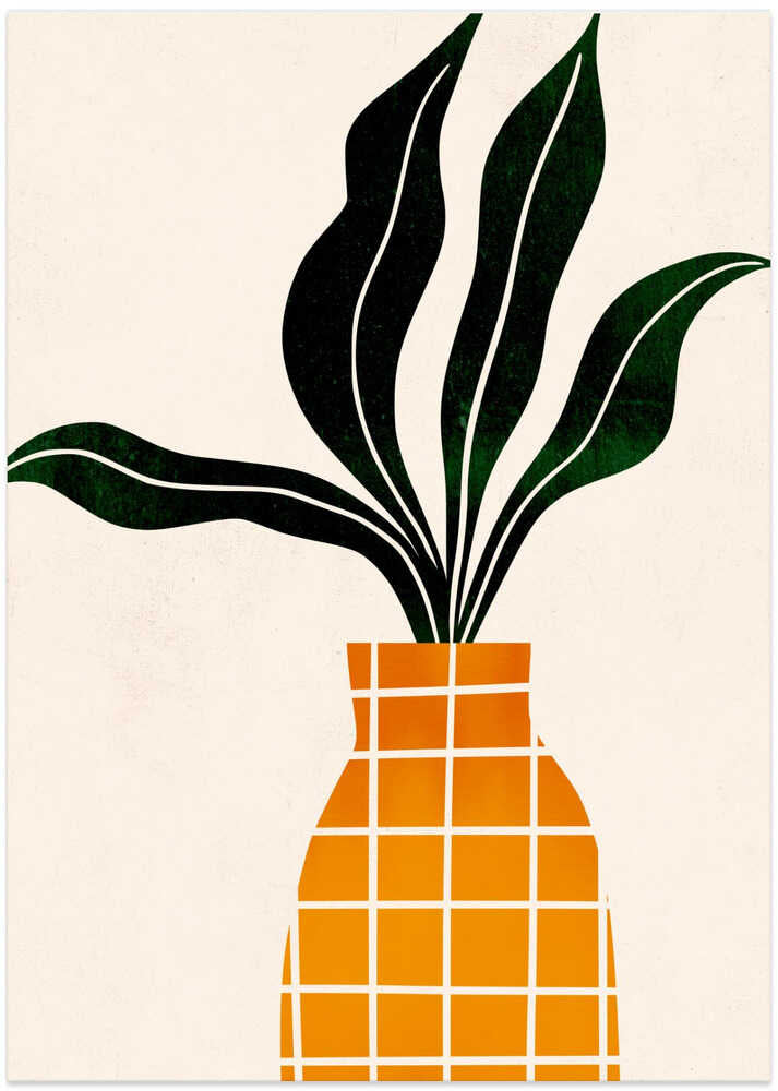 Peter, the Plant - Art Print by Kubistika