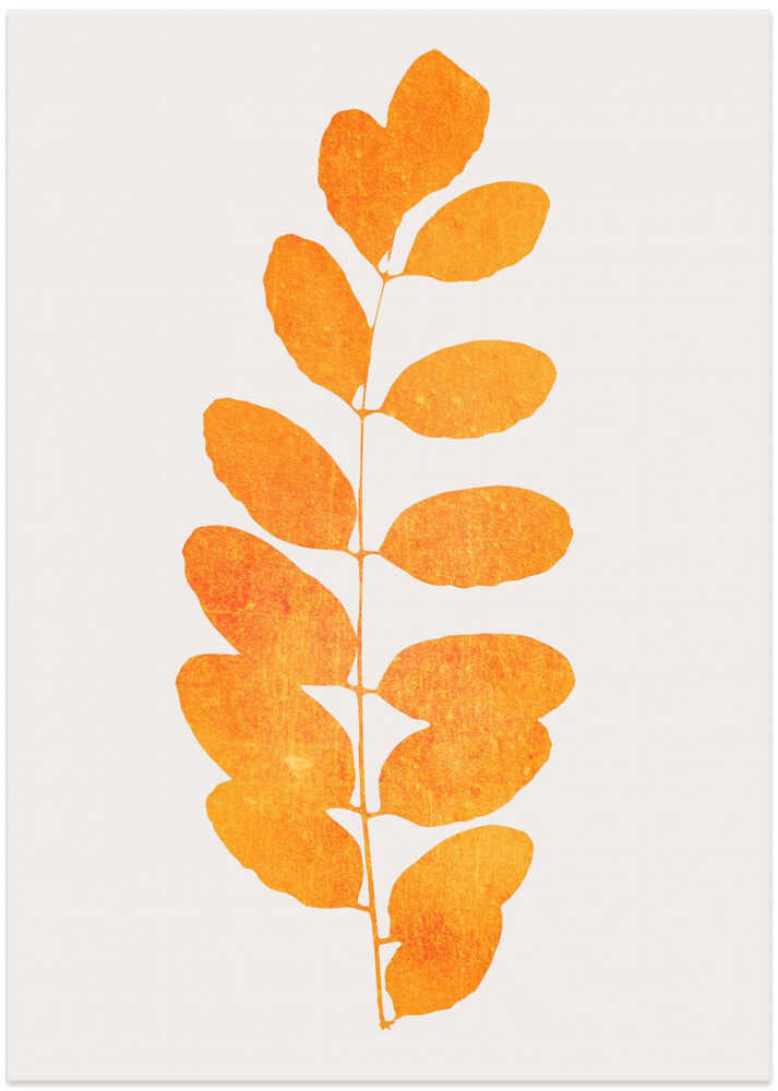 Oak Leaf - Art Print by Kubistika