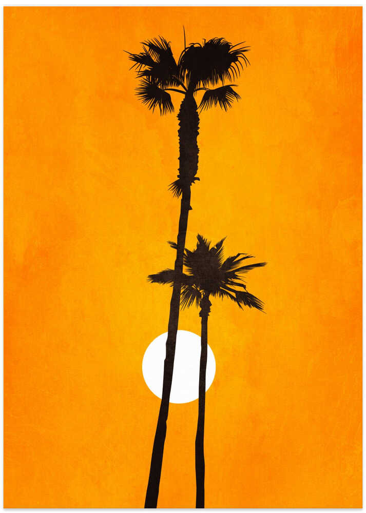 Sunshine Paradise - Art Print by Kubistika