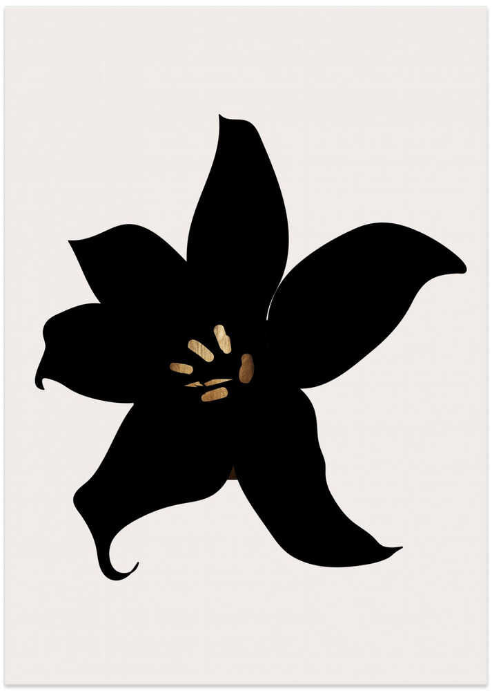 Dark Orchid - Art Print by Kubistika