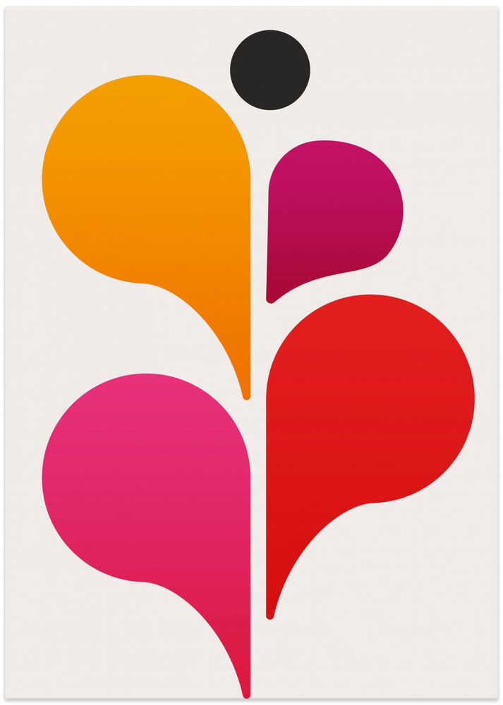 Abstract Dancer - Art Print by Kubistika