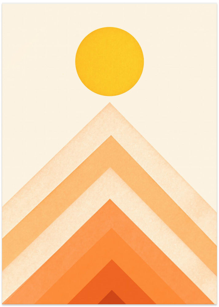 Mountainscape Nº4 - Art Print by Florent Bodart