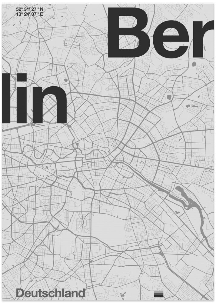 Berlin - Art Print by Florent Bodart