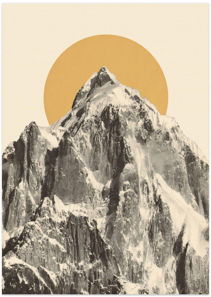 Mountainscape - Art Print by Florent Bodart