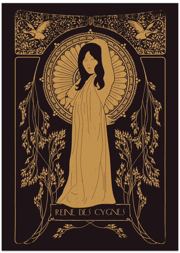 Reine Des Cygnes Nº2 - Art Print by Florent Bodart