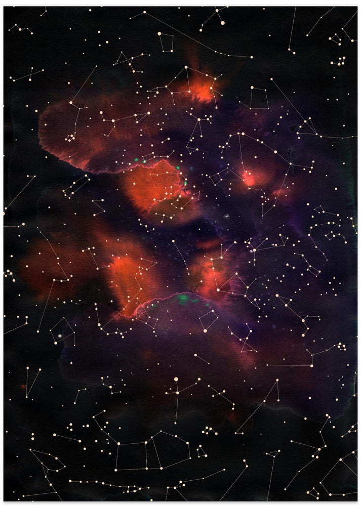 Le Cosmos - Art Print by Florent Bodart