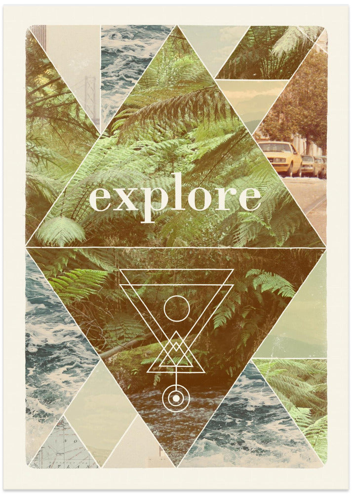 Explore Ii   A1 - Art Print by Florent Bodart
