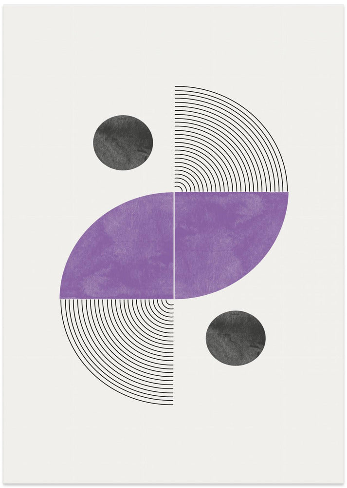 Geometric Harmony - Art Print by THE MIUUS STUDIO