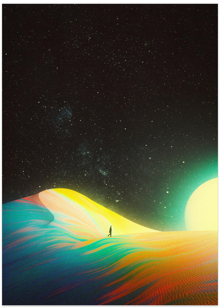 The Source of Happiness - Art Print by Taudalpoi