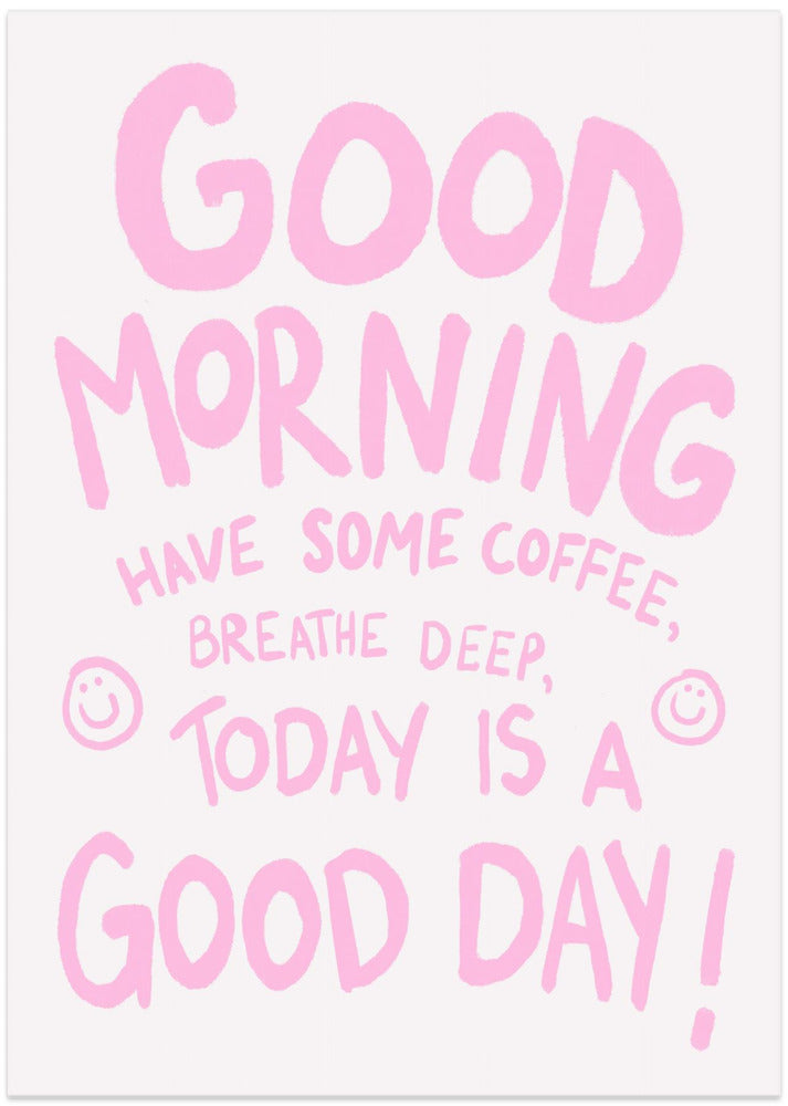 Cheerful Start - Art Print by Athene Fritsch