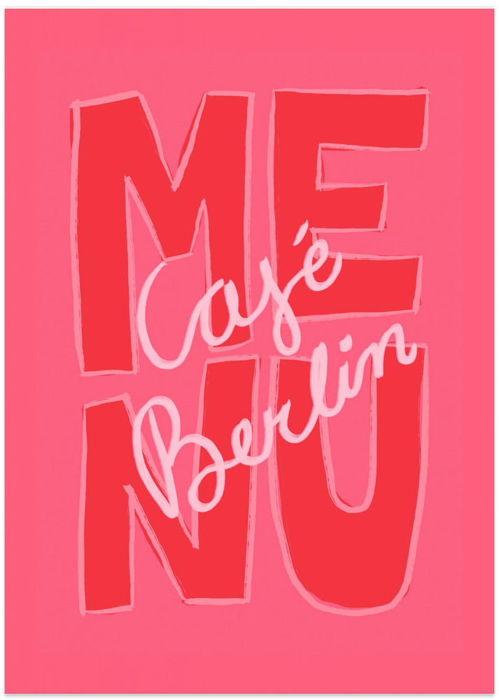 Café Berlin Vibes - Art Print by Athene Fritsch