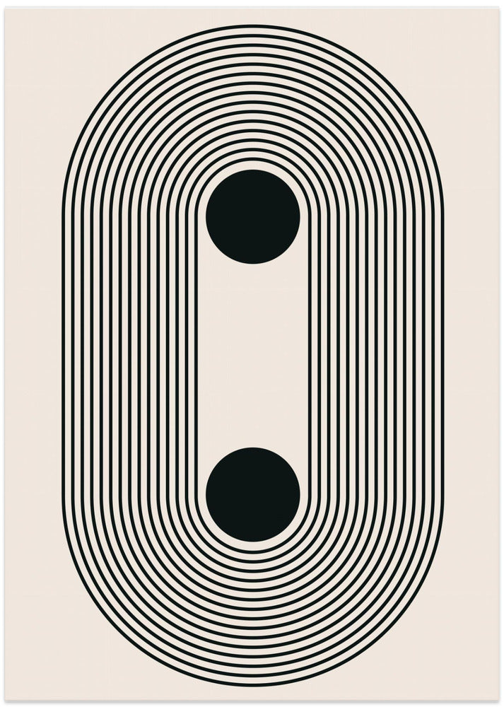 Black Boho Vibe Series #4 - Art Print by jay stanley