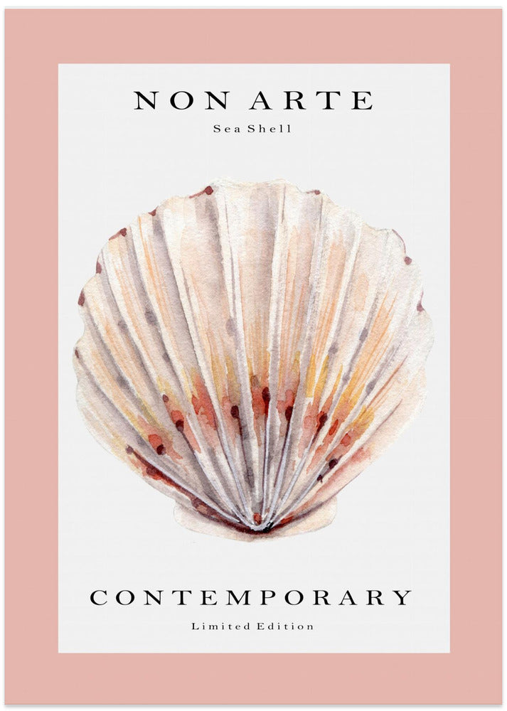 Non Arte Sea Shell no.2 - Art Print by Rikke Løndager Boisen