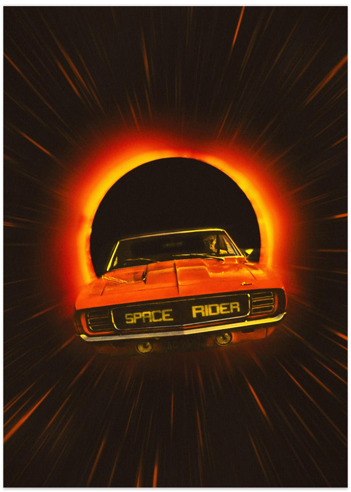 The Space Rider - Art Print by Taudalpoi