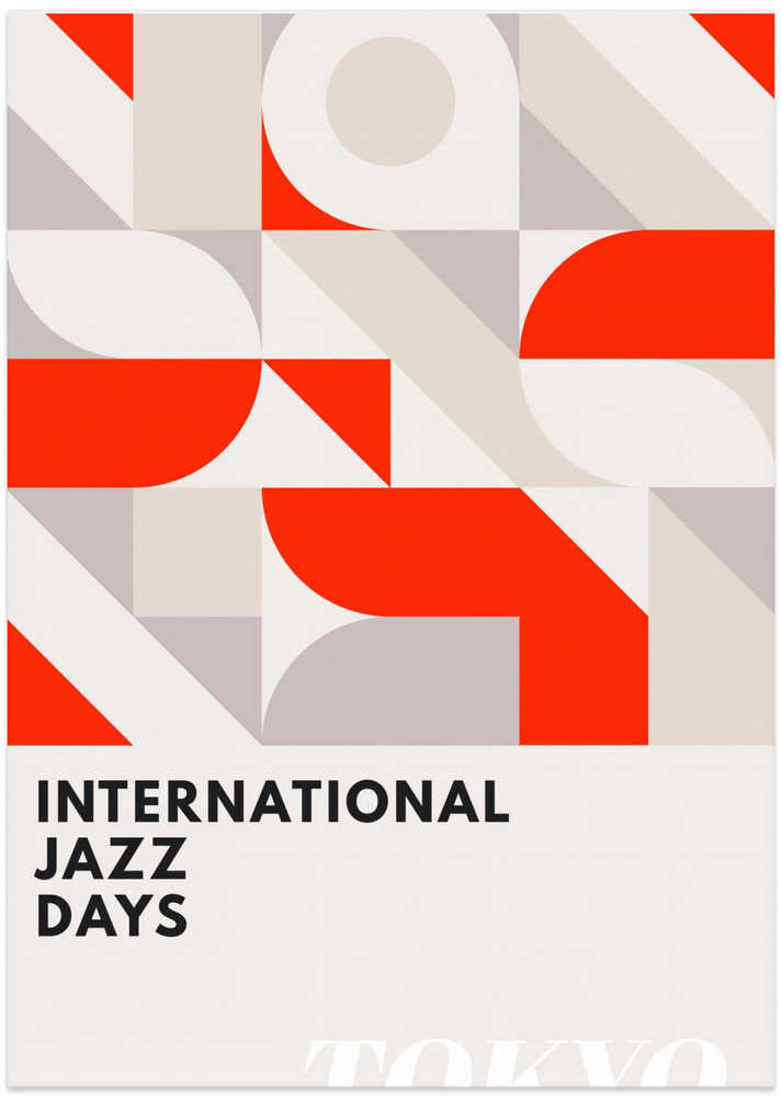 Jazz Days Tokyo - Art Print by Kubistika