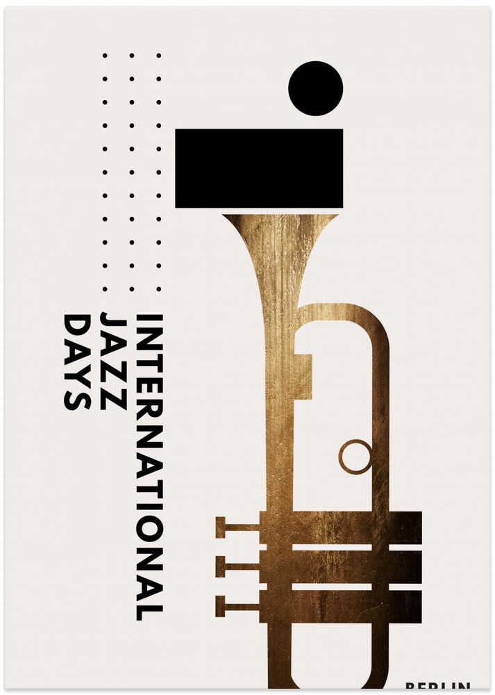 Jazzy Days 1 - Art Print by Kubistika